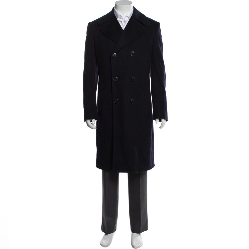 Dolce & gabanna virgin wool peacoat size M